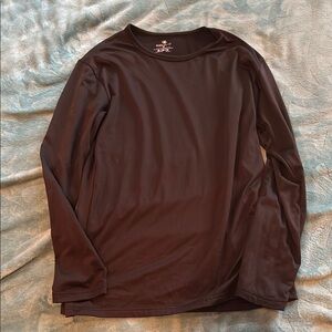 Boys Black Long Sleeve Shirt